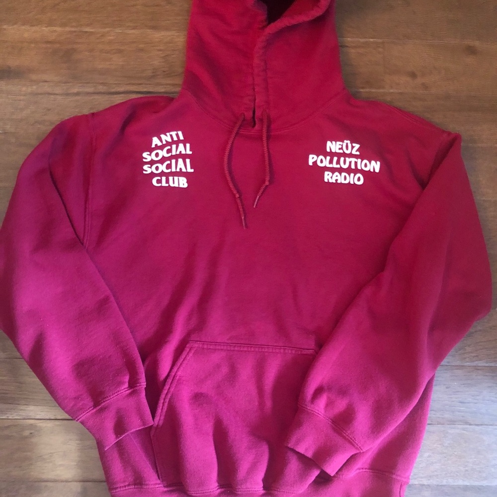 Anti social social club hoodie